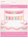 Cake Banner - Pink Baby Shower